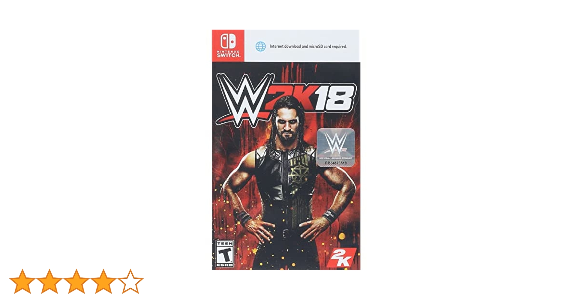 WWE 2K18 - Nintendo Switch | Amazon.com.br